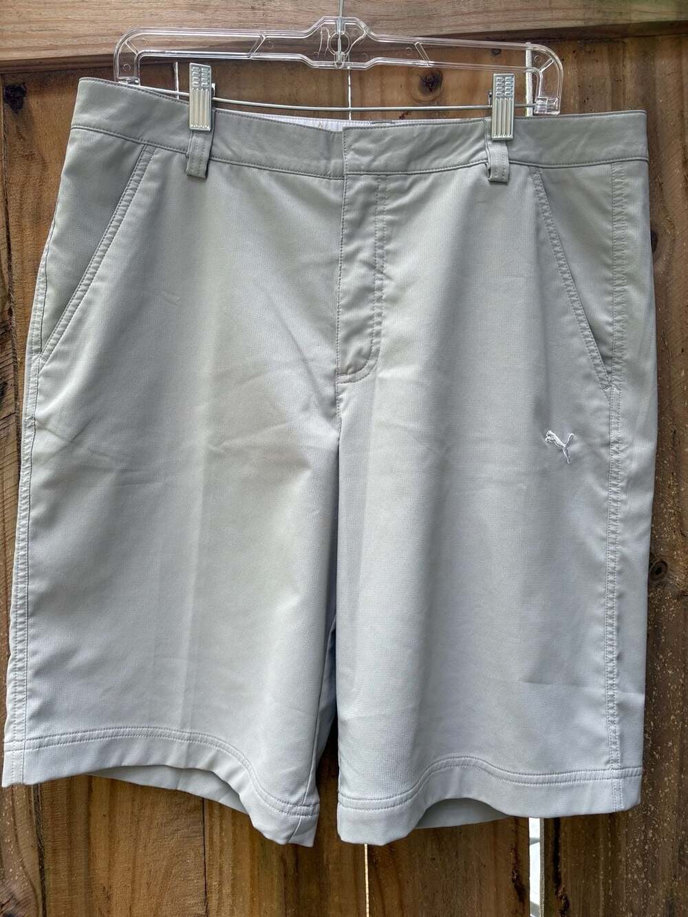 Puma Sportlifestyle Golf Shorts Men's Size 34 Gray